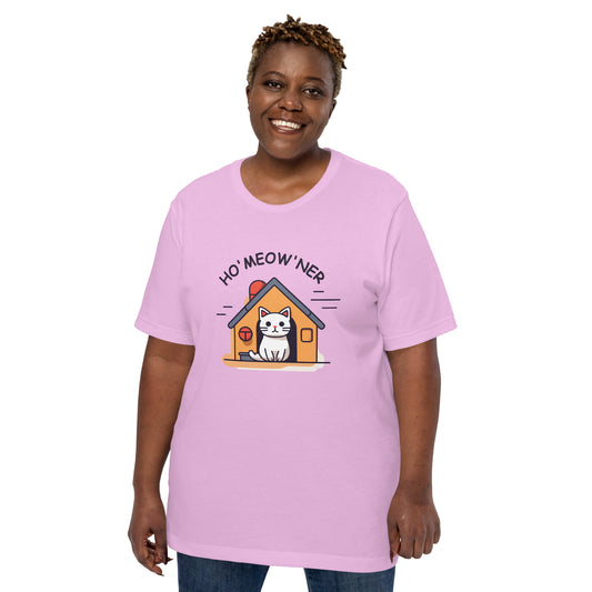 Cat Homeowner Unisex t-shirt